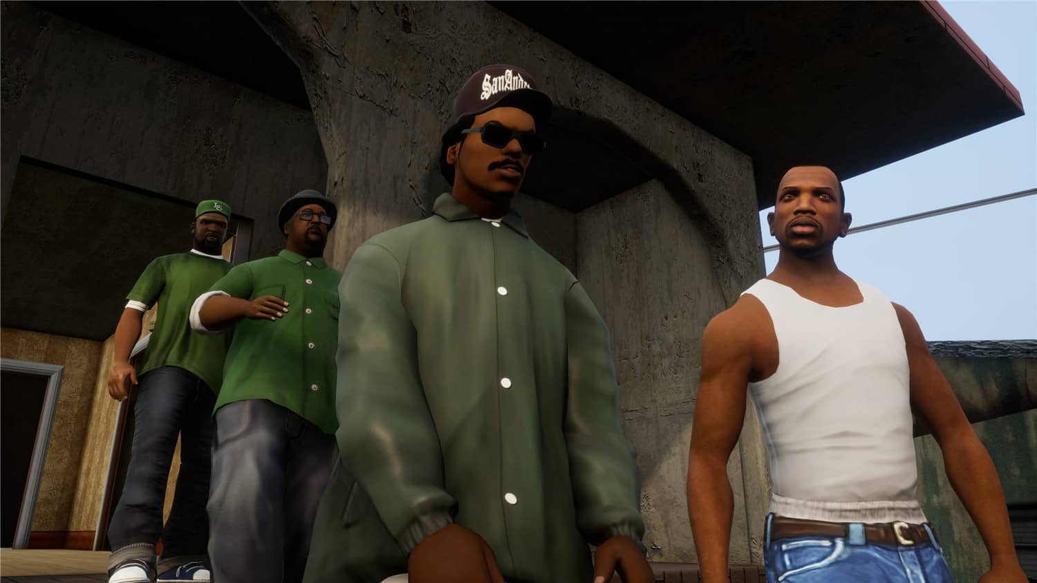 侠盗猎车手：圣安地列斯重制版/GTA/含多项修改器/作弊手打秘籍代码-单机游戏网