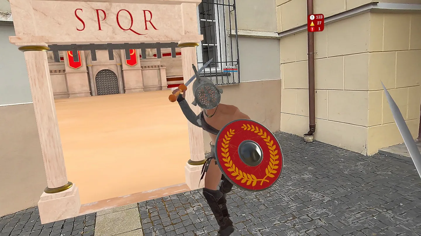 角斗士之战：混合现实格斗（Gladiator Battle: Mixed Reality Fight）-单机游戏网