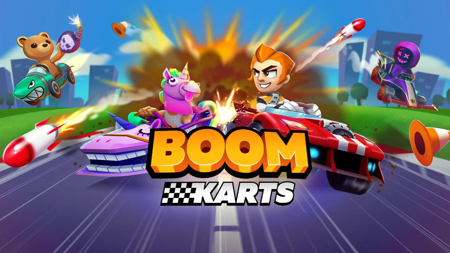 爆炸卡丁车(Boom Karts)-单机游戏网