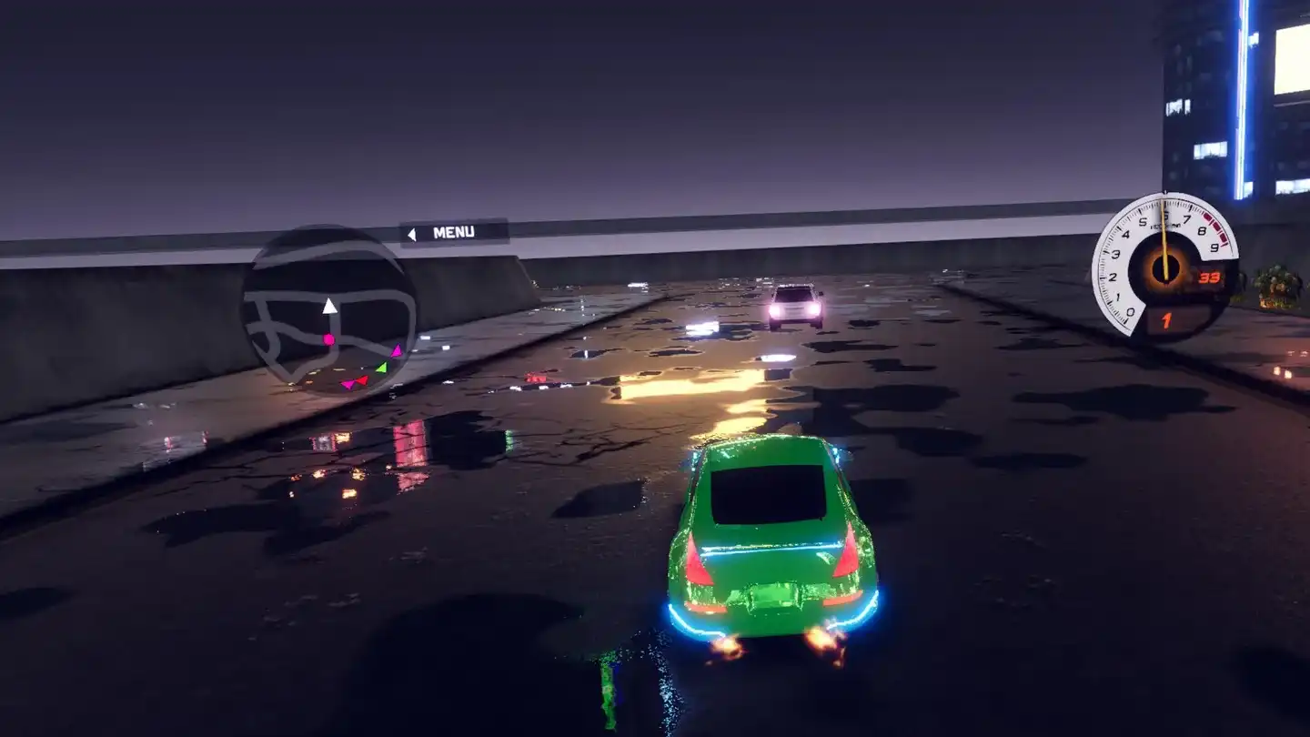 开放世界竞速:赛博朋克之城(Open World Racing: Cyberpunk City)-单机游戏网 开放世界竞速:赛博朋克之城(Open World Racing: Cyberpunk City)-单机游戏网