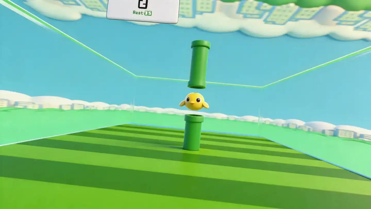 像素小鸟 多人版（Flappy Bird VR – MULTIPLAYER IS HERE）-单机游戏网