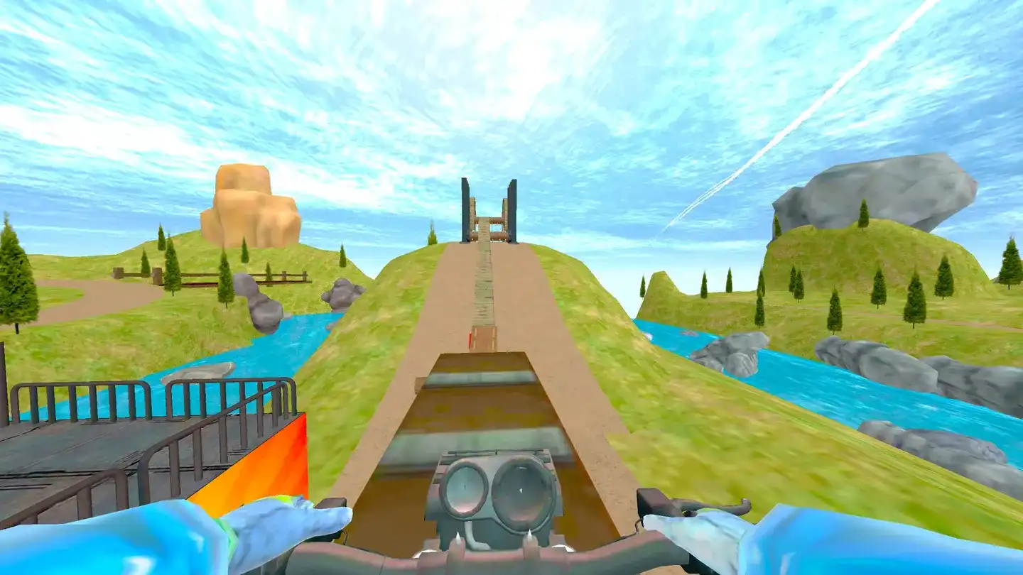 3D特技摩托车极限冲刺（3D Stunt Bike Extreme Rush VR Ride）-单机游戏网
