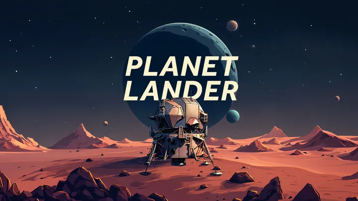 行星着陆器(Planet Lander)-单机游戏网 行星着陆器(Planet Lander)-单机游戏网