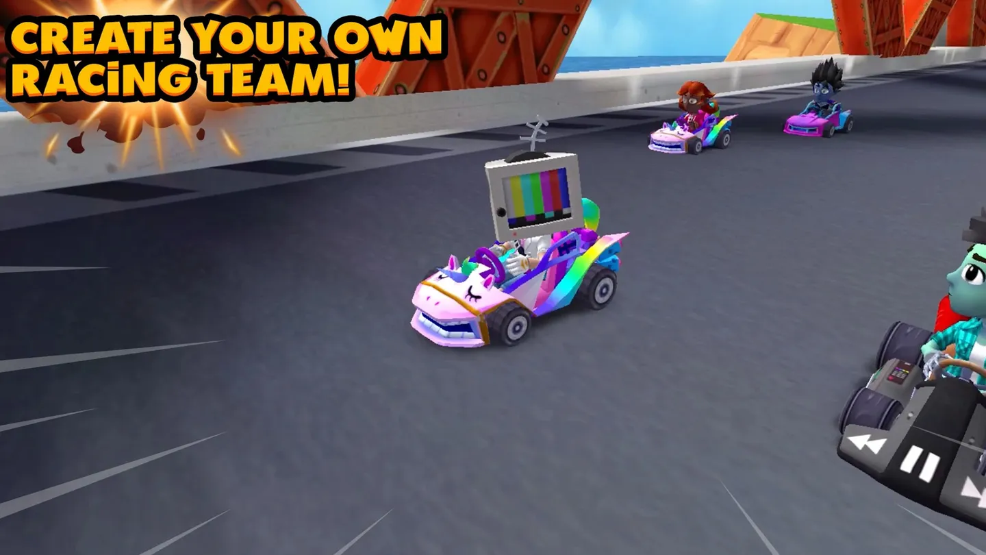 爆炸卡丁车（Boom Karts）-单机游戏网