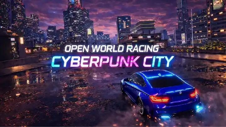 开放世界竞速:赛博朋克之城(Open World Racing: Cyberpunk City)-单机游戏网 开放世界竞速:赛博朋克之城(Open World Racing: Cyberpunk City)-单机游戏网
