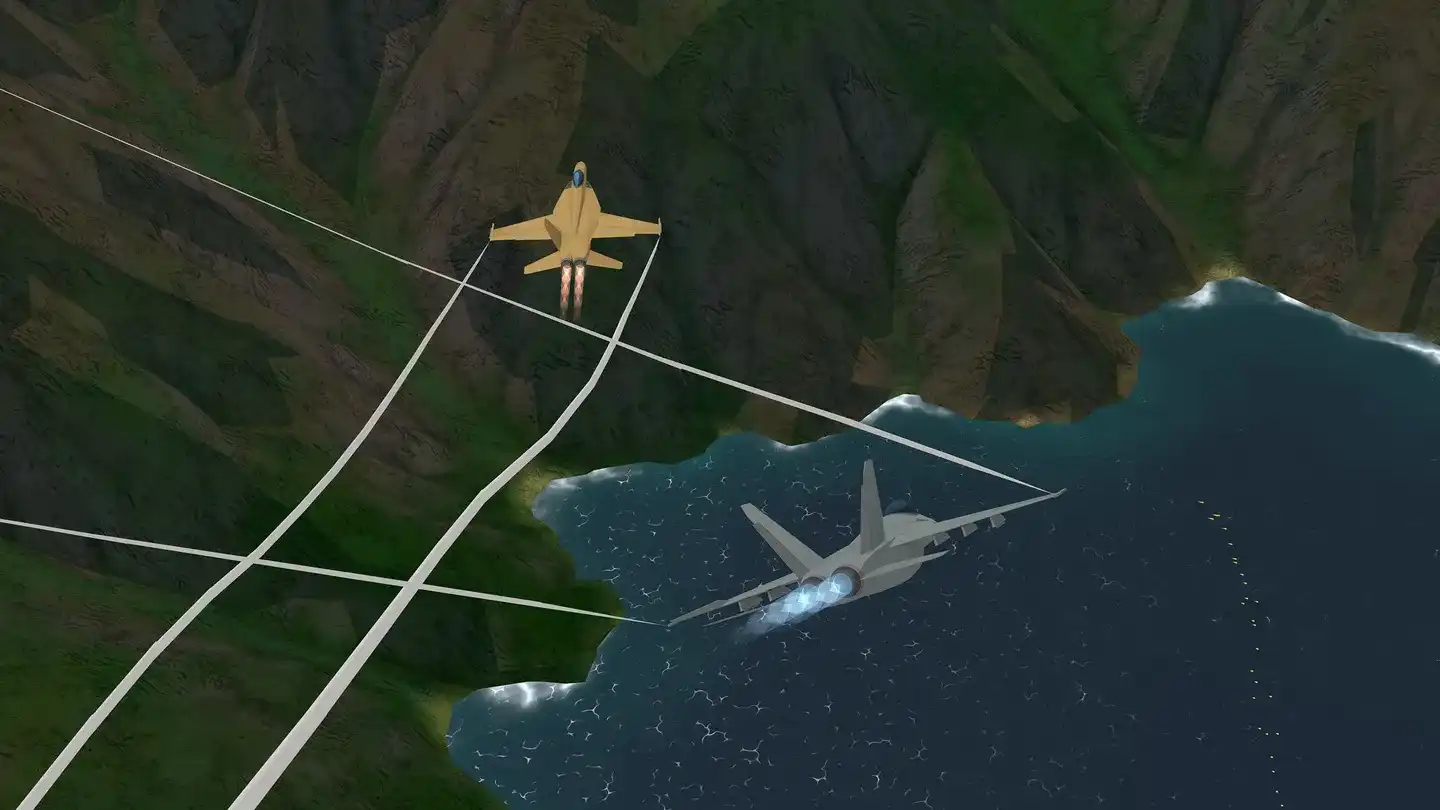 虚拟战斗机(Virtual Fighter Maneuvers)-单机游戏网 虚拟战斗机(Virtual Fighter Maneuvers)-单机游戏网